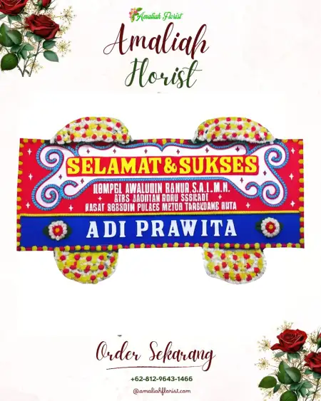 Papan Bunga Ucapan Selamat Parengan